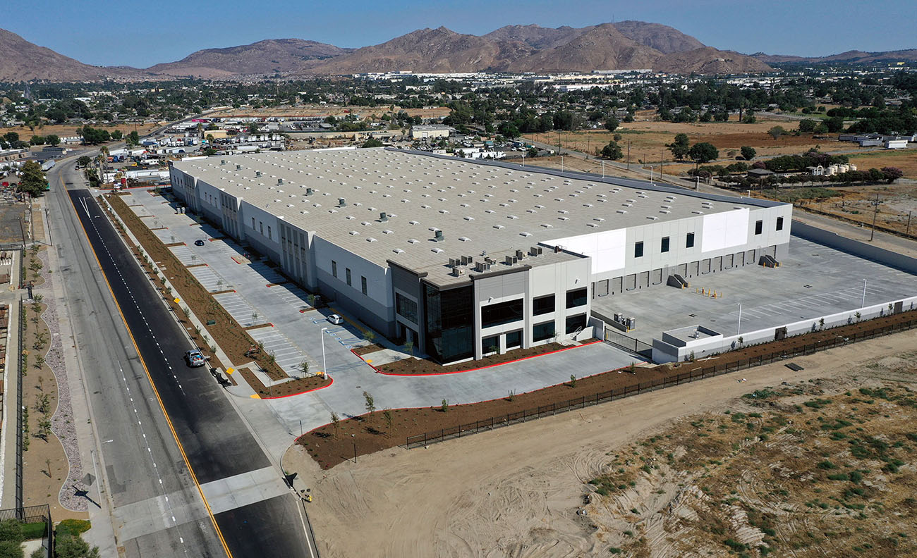 Riverside Logistics Center February 2025 Progress
